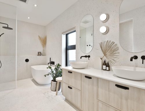 Salle de bains moderne Polyester